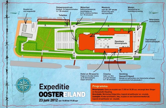 Expeditie tijdens Open Eiland Oostereiland